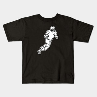 Rugby Player Vintage Artwork Kids T-Shirt